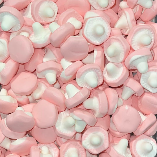 Foam Strawberry Mushrooms