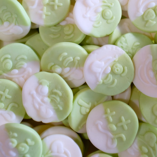 Apple Foam Smilies