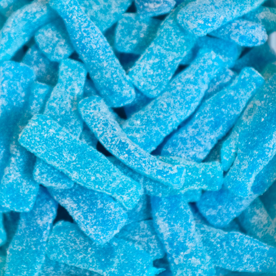 Sour Blue Raspberry Bottles