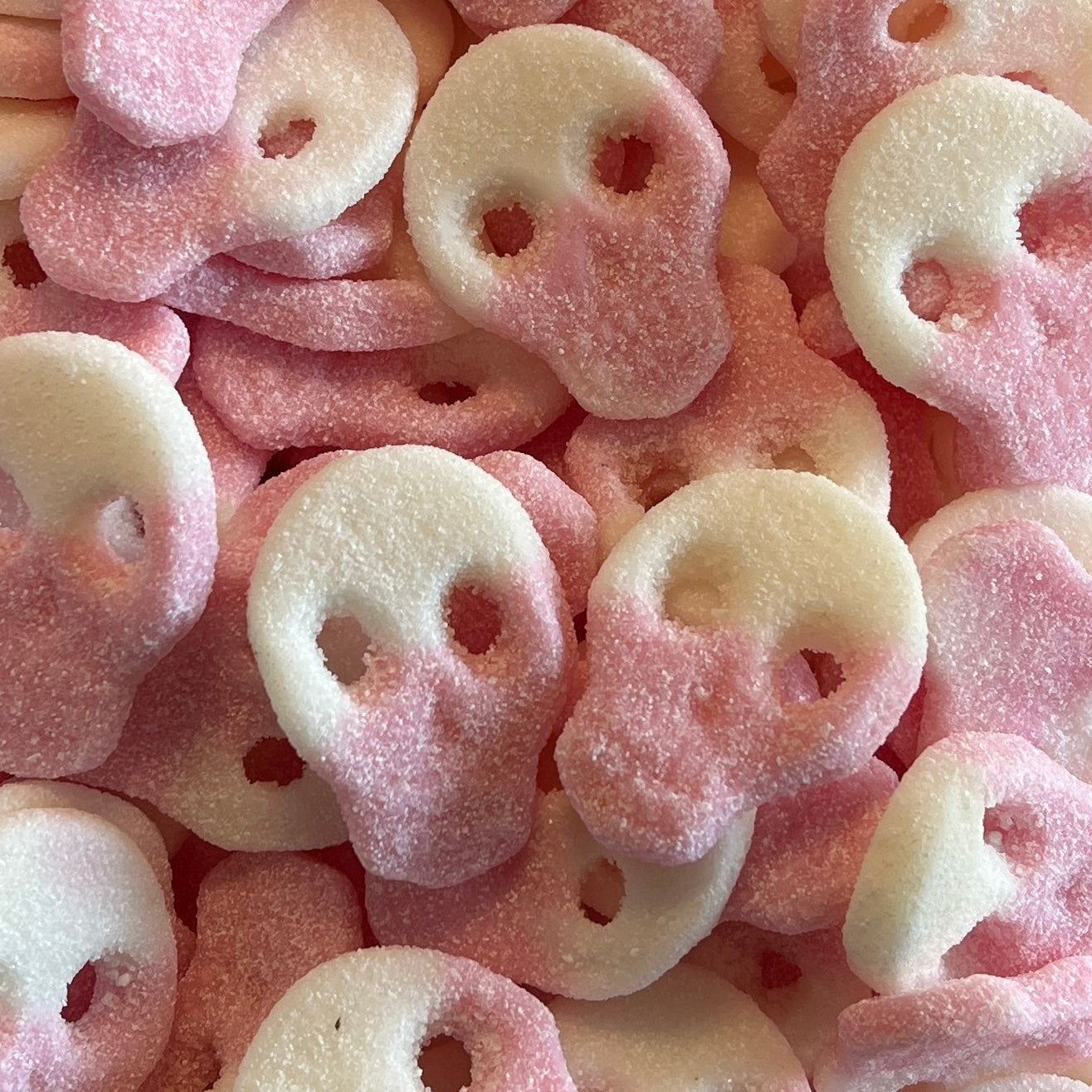 Sour Dragonfruit Skulls