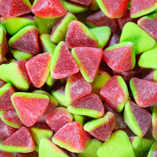 Jelly Filled Fizzy Watermelons