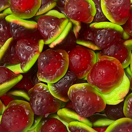 Jelly Filled Strawberry Flowers
