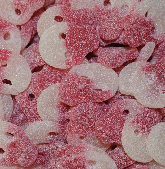 Sour Raspberry Lemonade Skulls