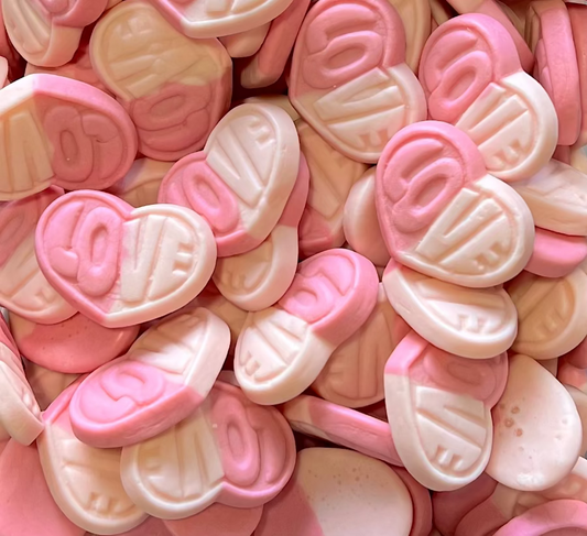 Strawberry Vanilla Hearts