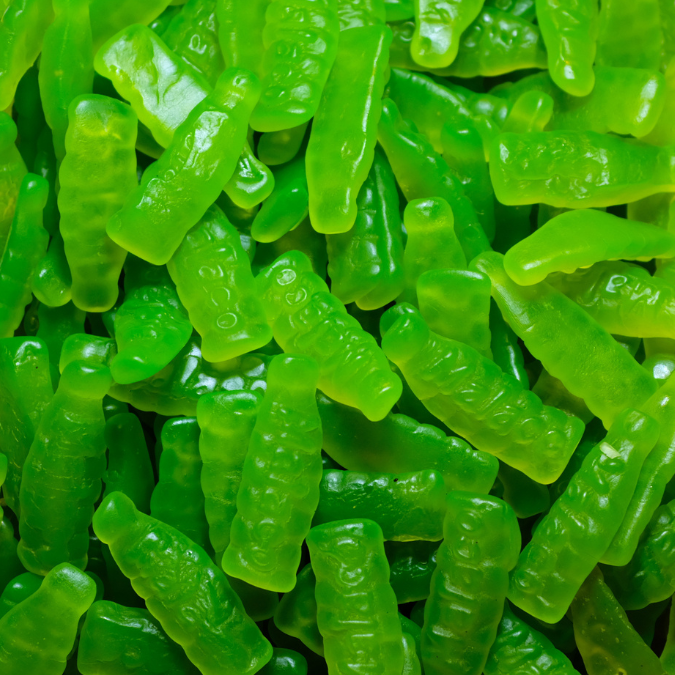 Gummy Apple Bottles (Apelsinflaskor)