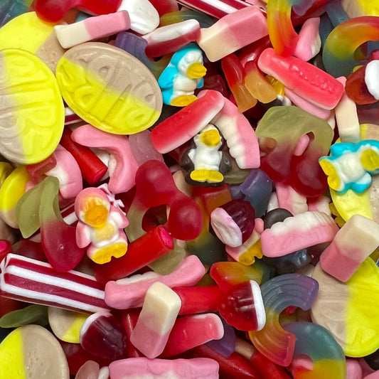 a mix of gummy swedish candy in australia, exclusive and fresh only at SCANDI CANDy