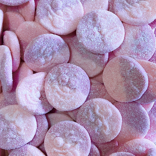 Sour Strawberry Cherry Foam Smileys