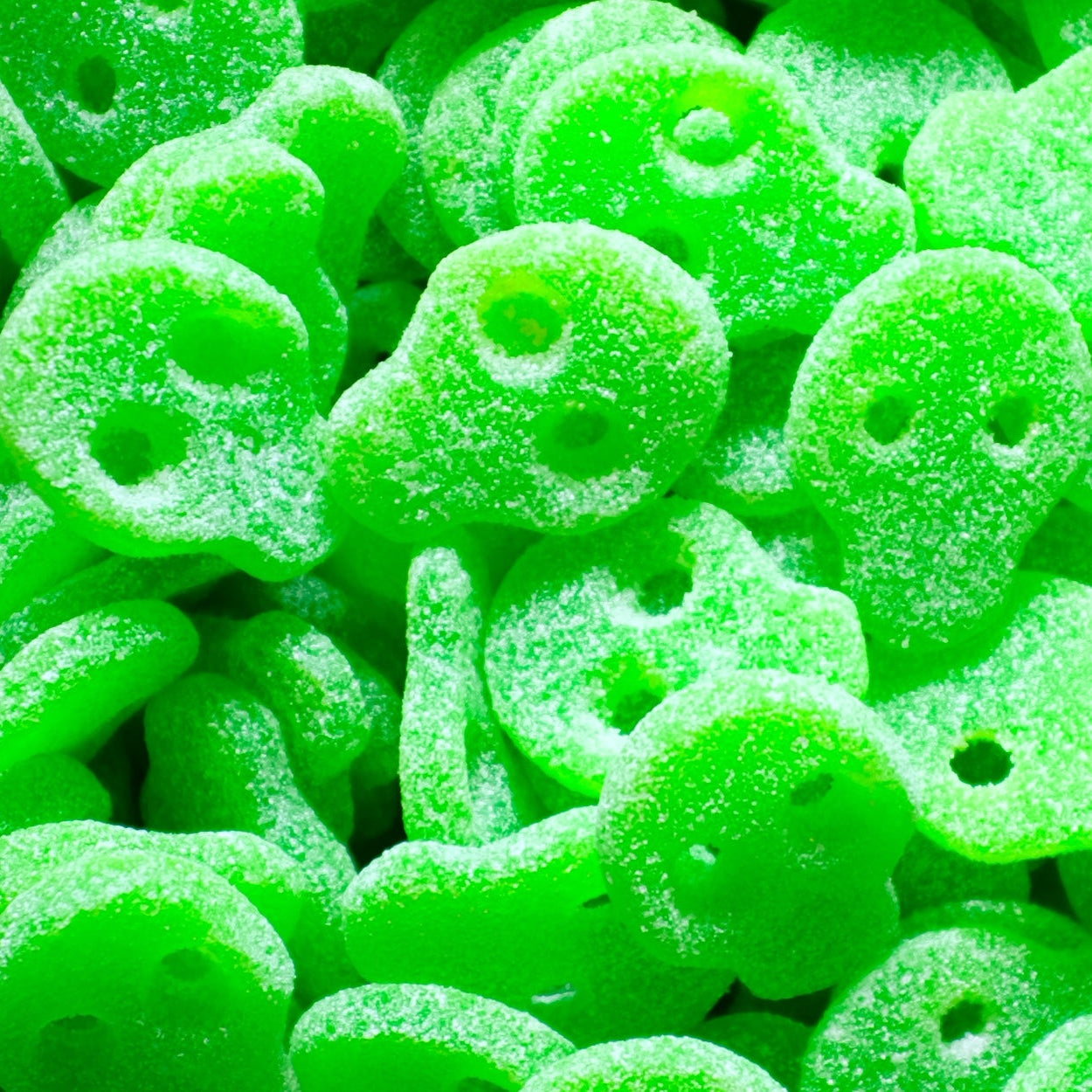 Sour Apple Skulls